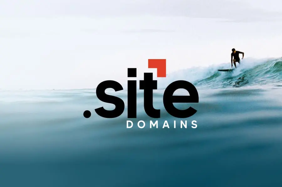 Setze Deine .SITE auf Diese Domain