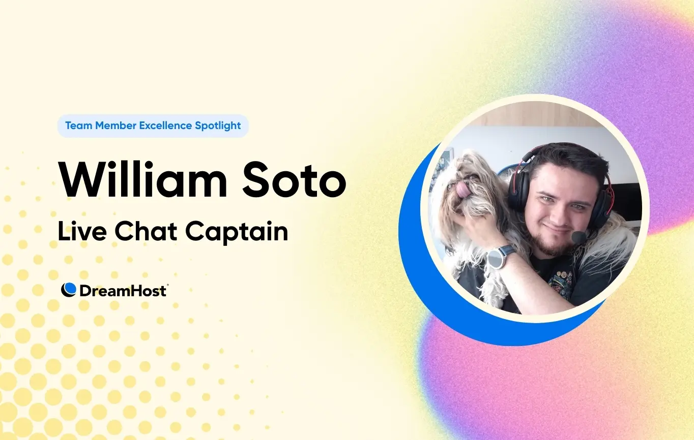 William Soto: The Live Chat Captain Who Knits, Leads, and Multitasks with a Shih Tzu on His Neck