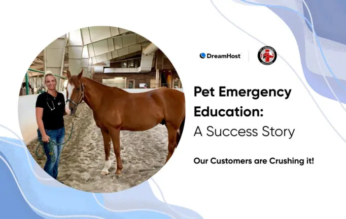 Premiers Secours pour Animaux Rencontrent un Hébergement Web de Première Classe