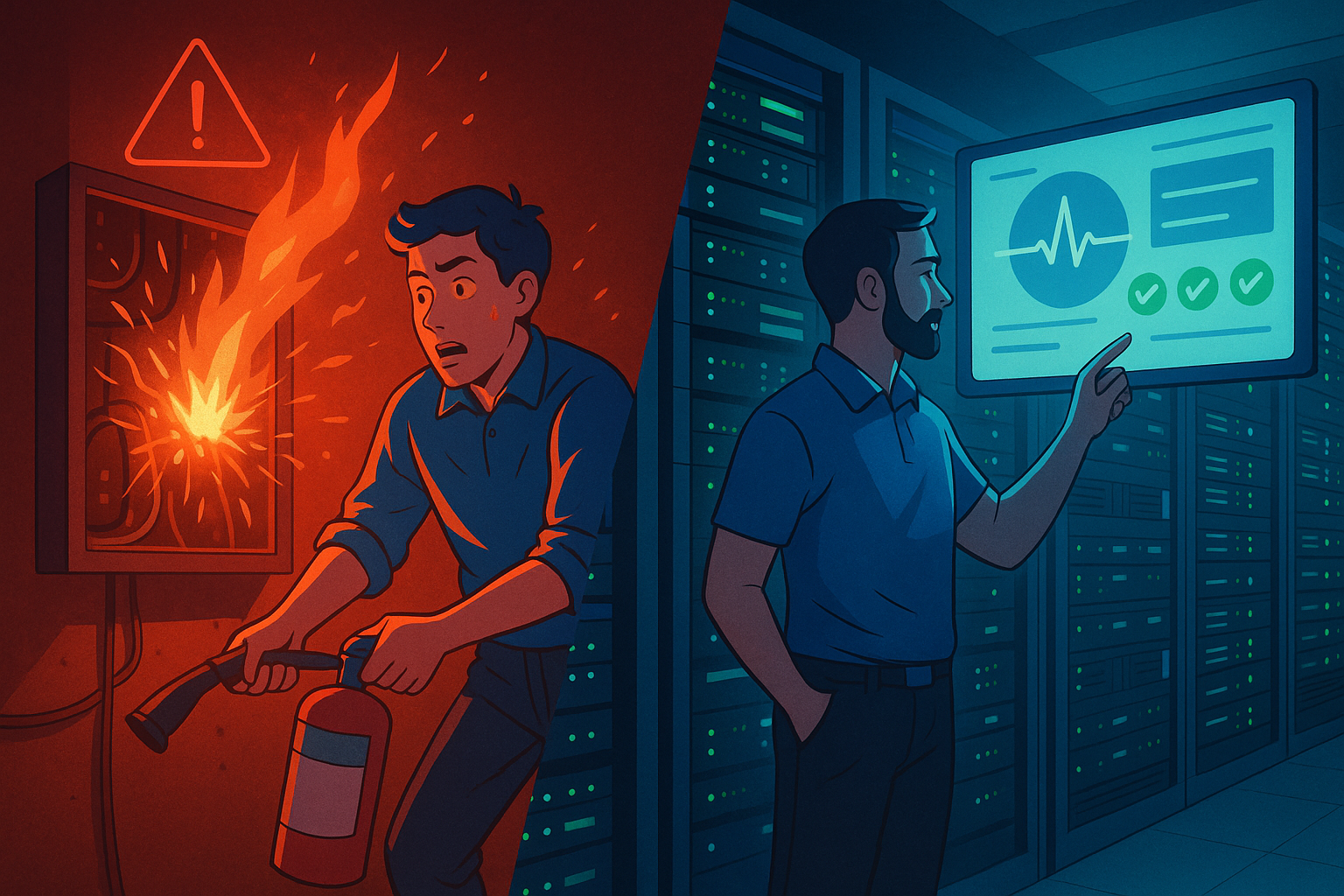 Cortacircuitos en llamas, arreglos en el campo de vacas y el FBI: Historias reales de los centros de datos de DreamHost