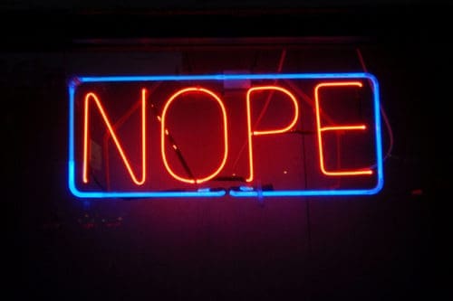 NOPE | Tom Hilton | CC BY 2.0