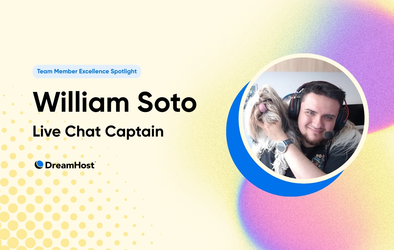William Soto: The Live Chat Captain Who Knits, Leads, and Multitasks with a Shih Tzu on His Neck