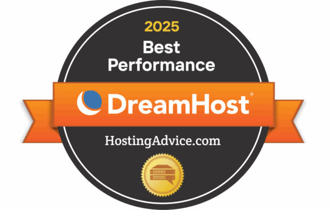 2025 - Best Performance - DreamHost