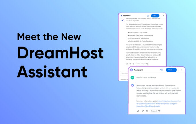 Lerne Den Neuen DreamHost-Assistenten Kennen